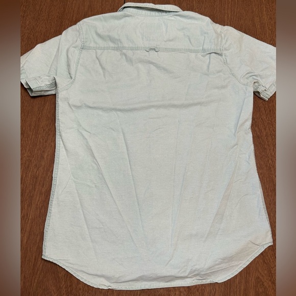 Brunswick Shirt Mens Large Blue Cotton On Icon Series Shrimp Logo Casual - Picture 4 of 5